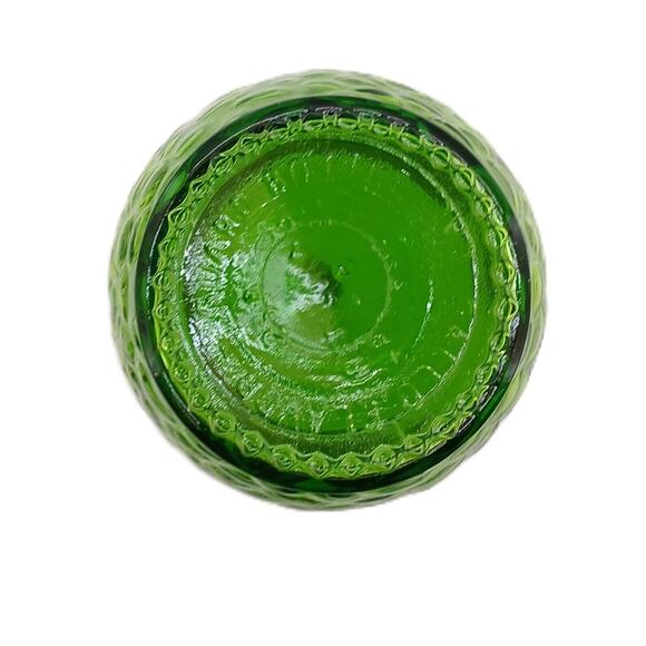 Metal Wine Rack Grape Vine Design Table Counter Holder w/ Green Bottle - Picture 9 of 16